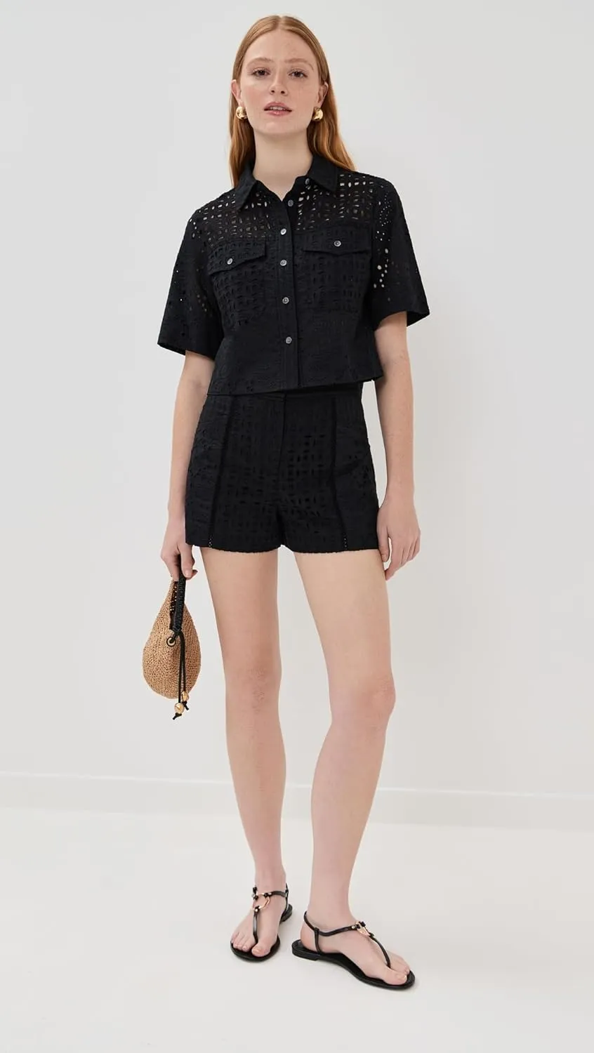Madewell Women's Small Raffia Pouchette