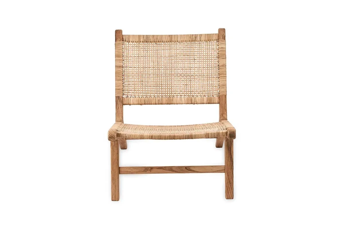 Madrisana Acacia & Rattan Woven Chair