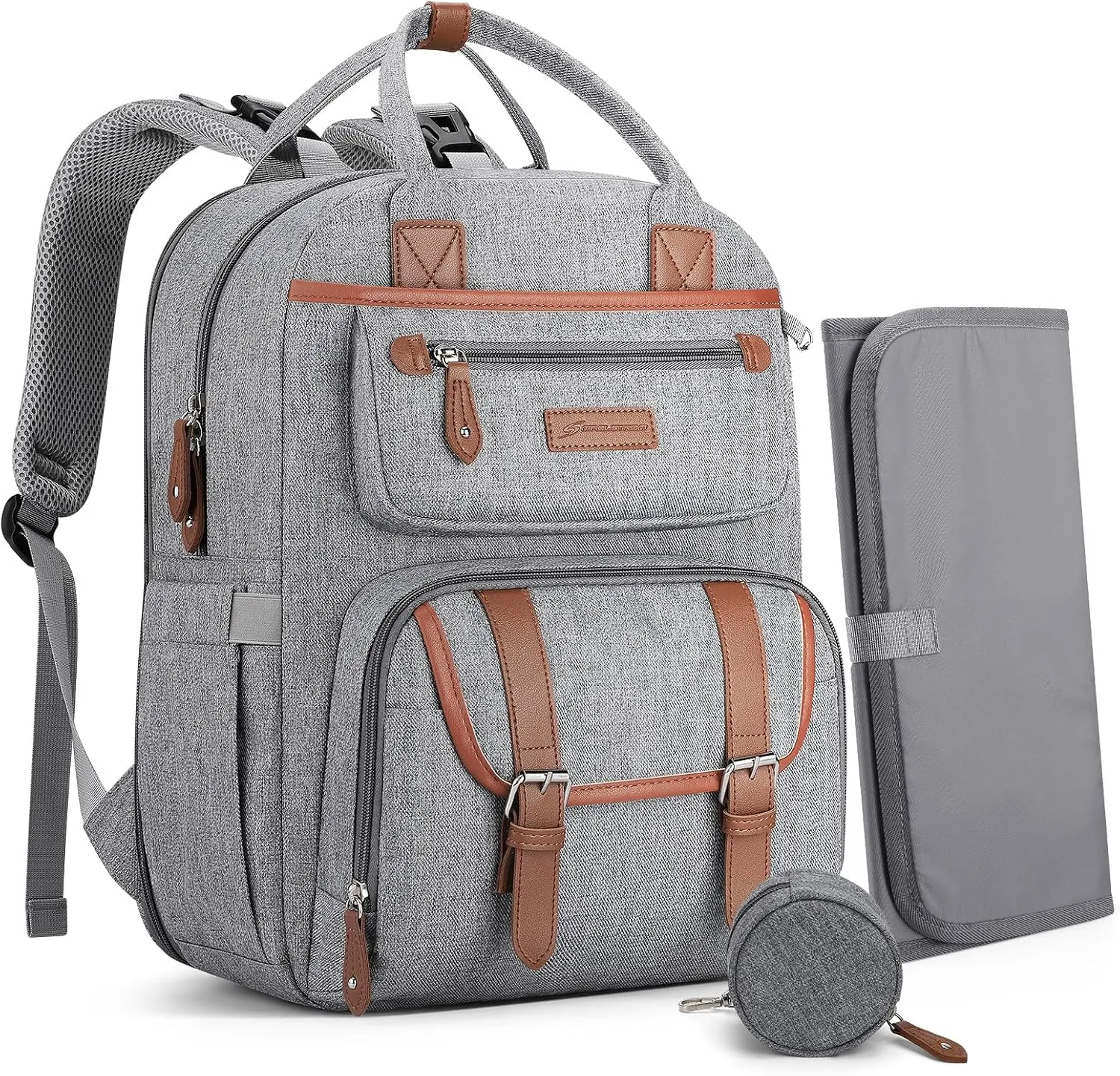 Maelstrom Diaper Backpack, 30L Gray