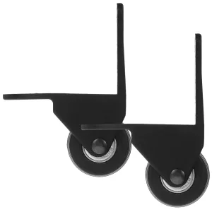 MAGICLULU 1 Pair Suitcase Wheel Repair Replacement Luggage Swivel Wheel Directional Metal Double Bearings Easy to Install
