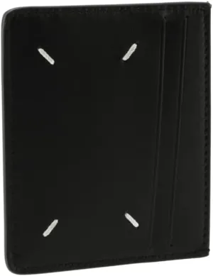 MAISON MARGIELA Men's 5 CARD HOLDER Pass Case, Black SA1VX0009-P4745-T8013, Black