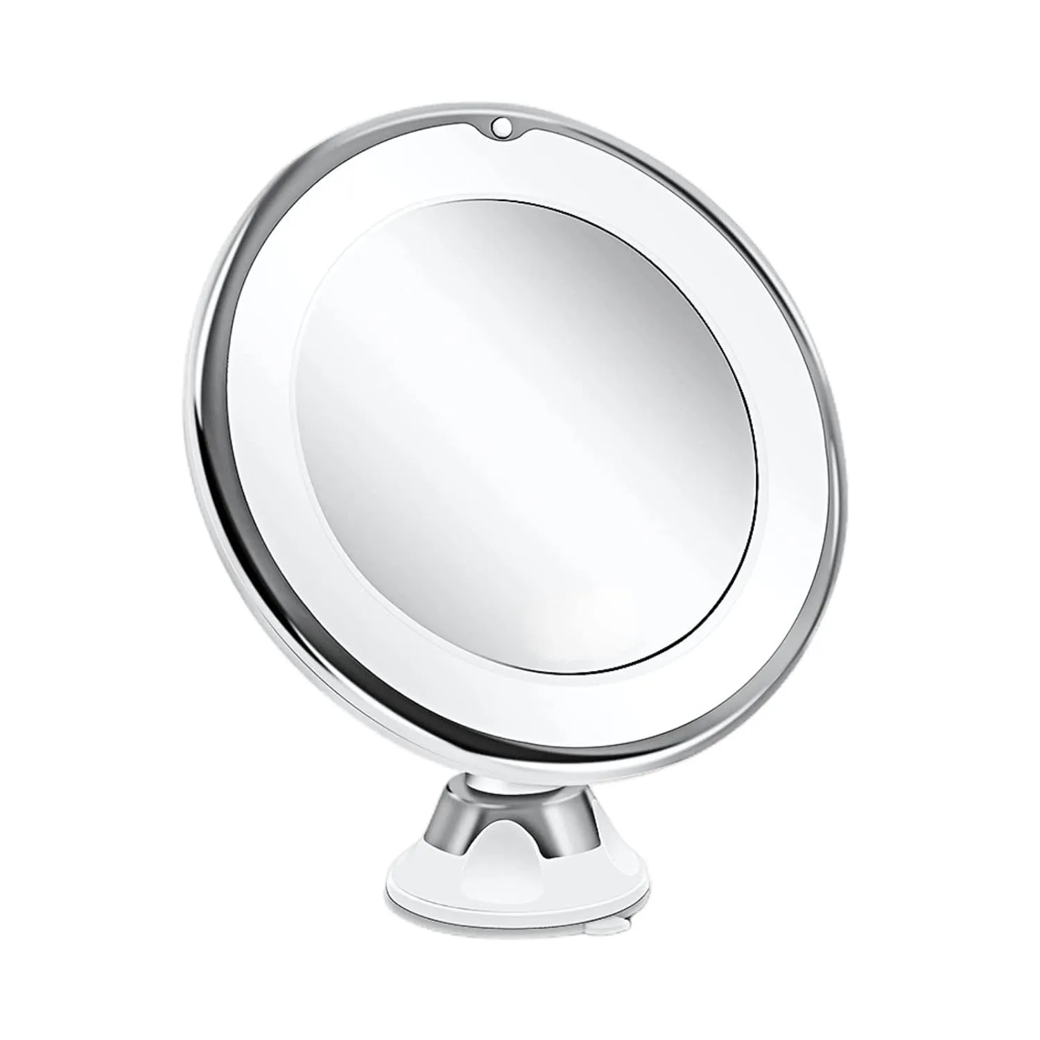 Makeup Vanity Mirror With 10X Lights LED Magnifying Mirror Cosmetic Mirrors Light Magnification LED Make up Mirrors (White)