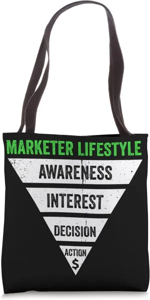 Marketer Lifestyle Marketing Manager Market Merchant Dealer Tote Bag
