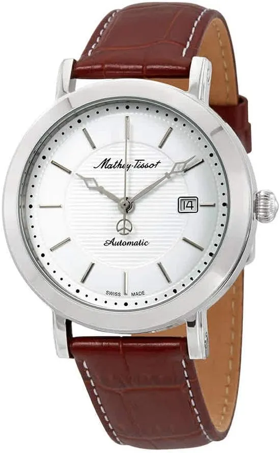 Mathey-Tissot City Automatic White Dial Men's Watch HB611251ATAI