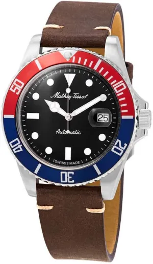 Mathey-Tissot Mathey Vintage Automatic Black Dial Men's Watch H9010ATLR
