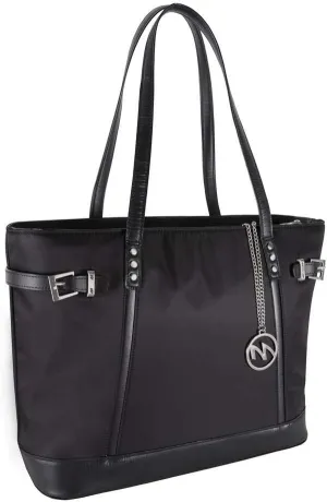 McKlein Nylon Ladies' Tote- ARIA- Black