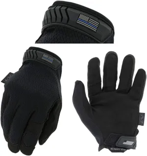 Mechanix Wear - Thin Blue Line Covert Tactical Gloves Medium,Black