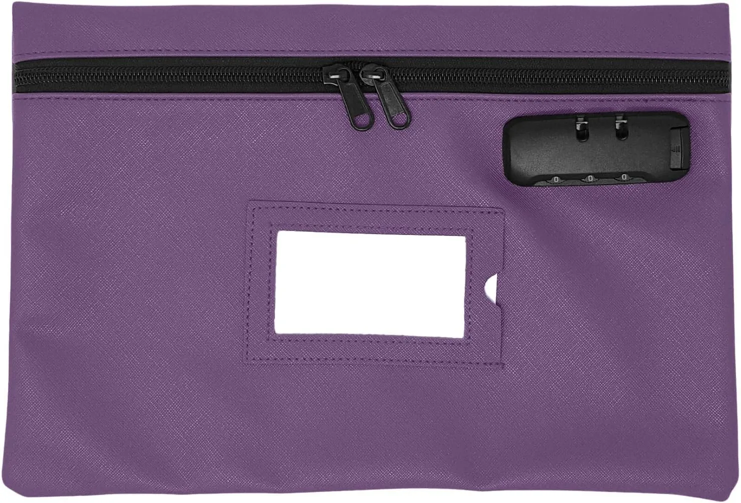 Medicine Bag | 12x8 Inch Med Bag | Medication Bag for Traveling | Locking Zipper Pouch Organizer (Purple)