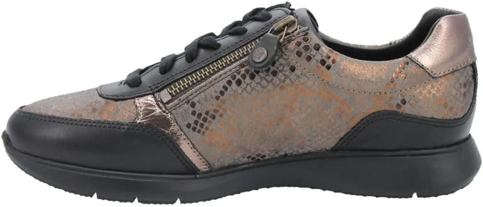 Mephisto Womens Monia Leather Trainers