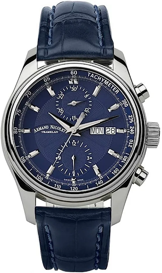 MH2 Chronograph Automatic Dark Blue Dial Men's Watch A647A-BU-P840BU2