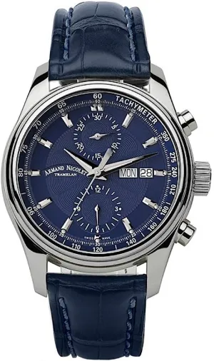 MH2 Chronograph Automatic Dark Blue Dial Men's Watch A647A-BU-P840BU2