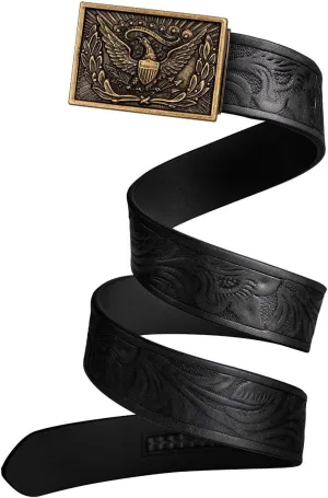 Mission Belt Men's Western Full Grain Leather Ratchet Belt