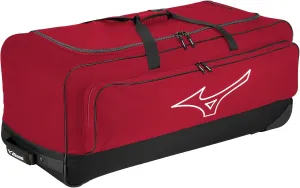 Mizuno Mega Wheel Bag, Red, One Size