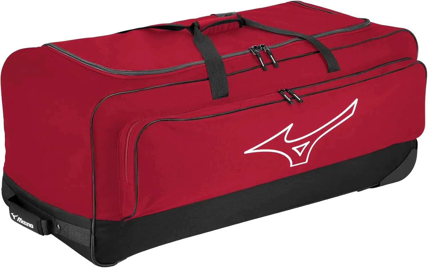 Mizuno Mega Wheel Bag, Red, One Size