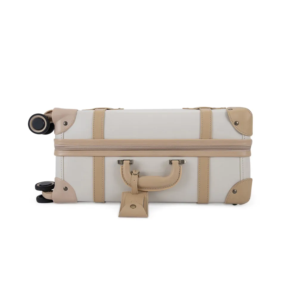Mosafer Vintage Carry-on Small Cream White