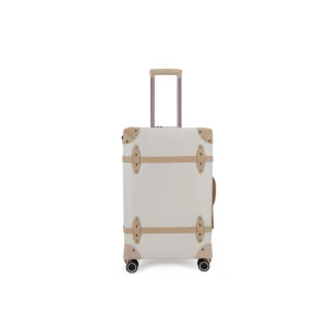Mosafer Vintage Check-In Medium Cream White