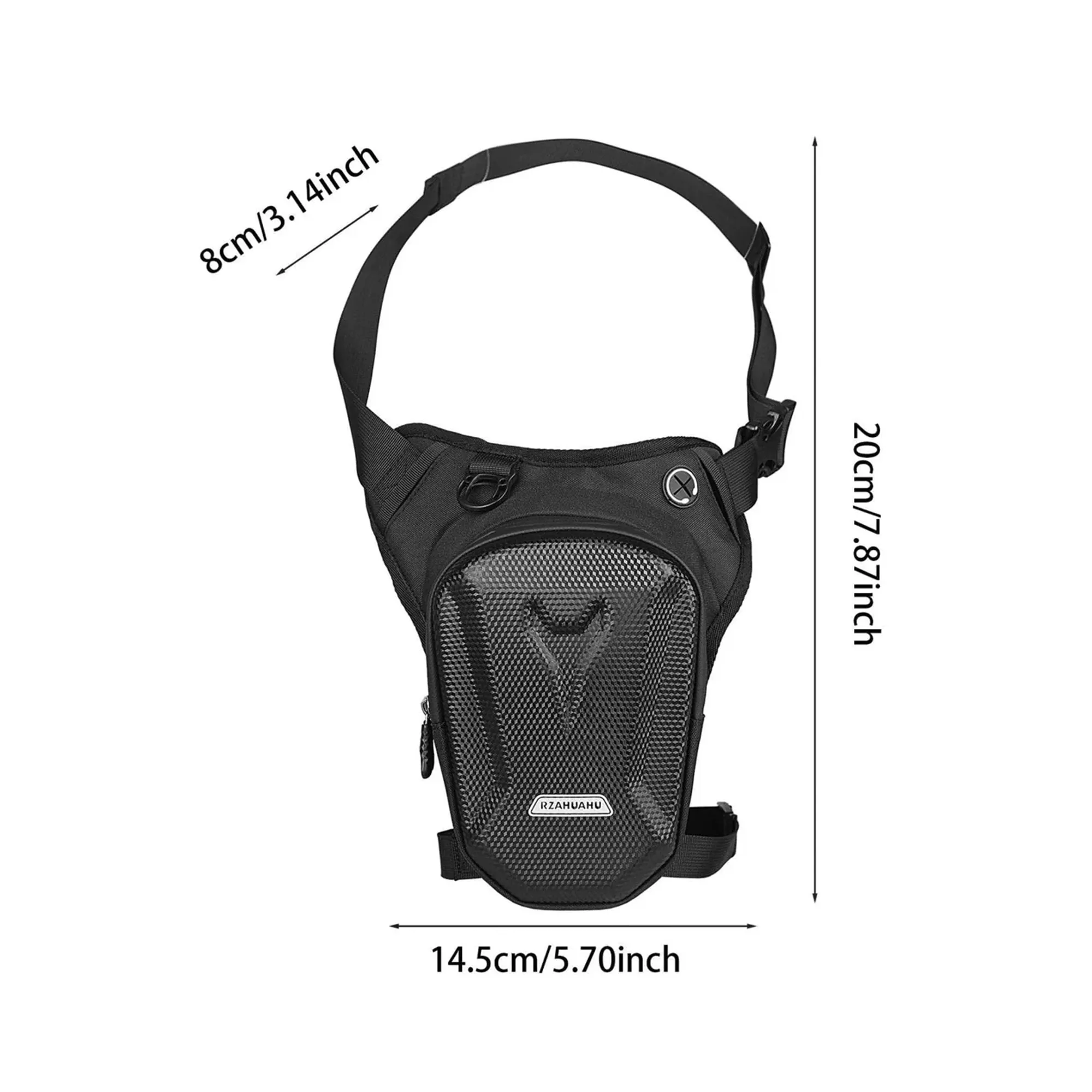 Motorcycle Hard Shell Drop Waterproof Leg Bag - 708765