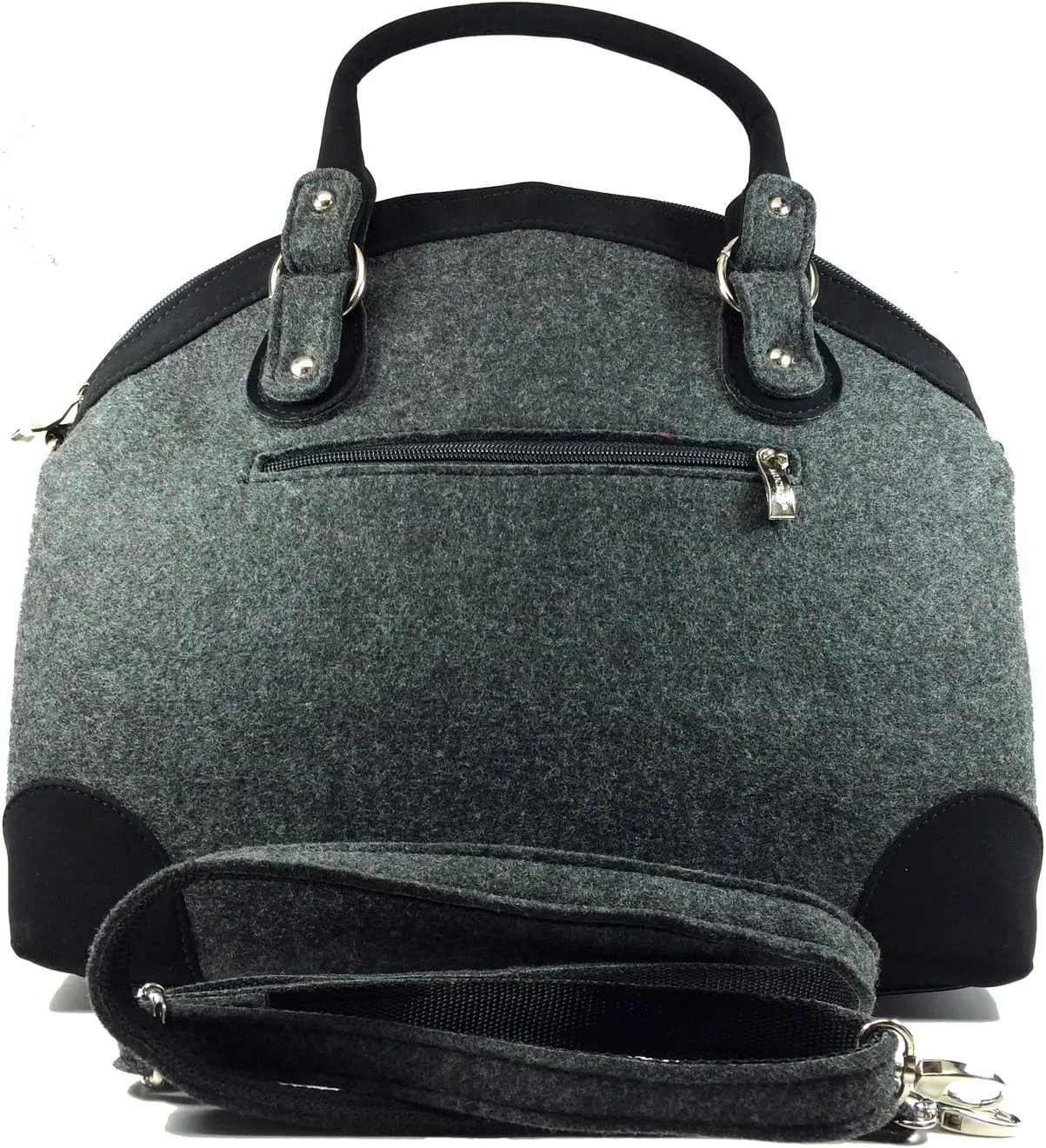 Mucros Weavers Celtic Weave Wool & PU Leather Tote Handbag
