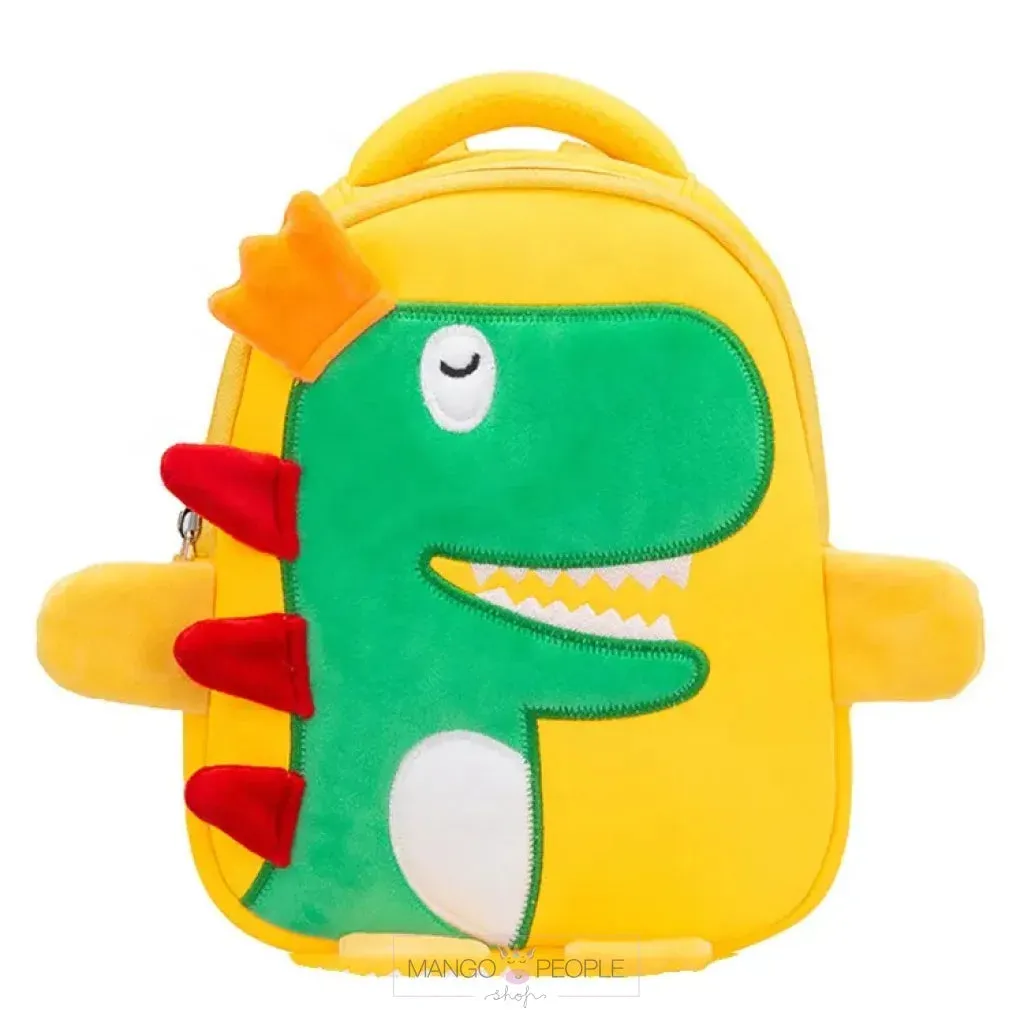 My Cute Dino Design Cartoon Backpack for Kids