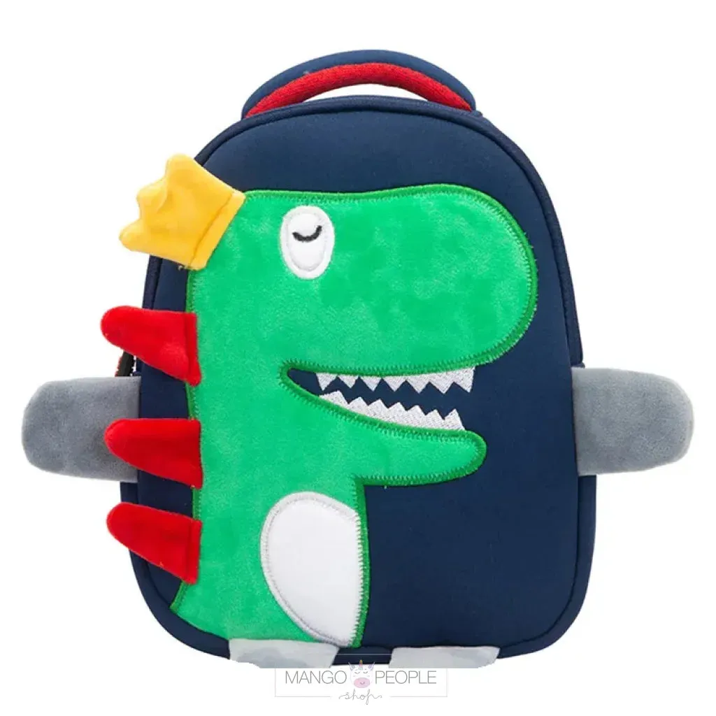 My Cute Dino Design Cartoon Backpack for Kids