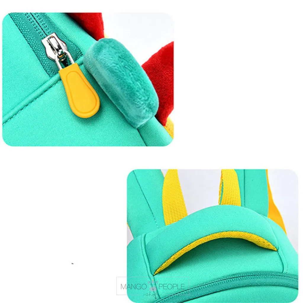My Cute Dino Design Cartoon Backpack for Kids
