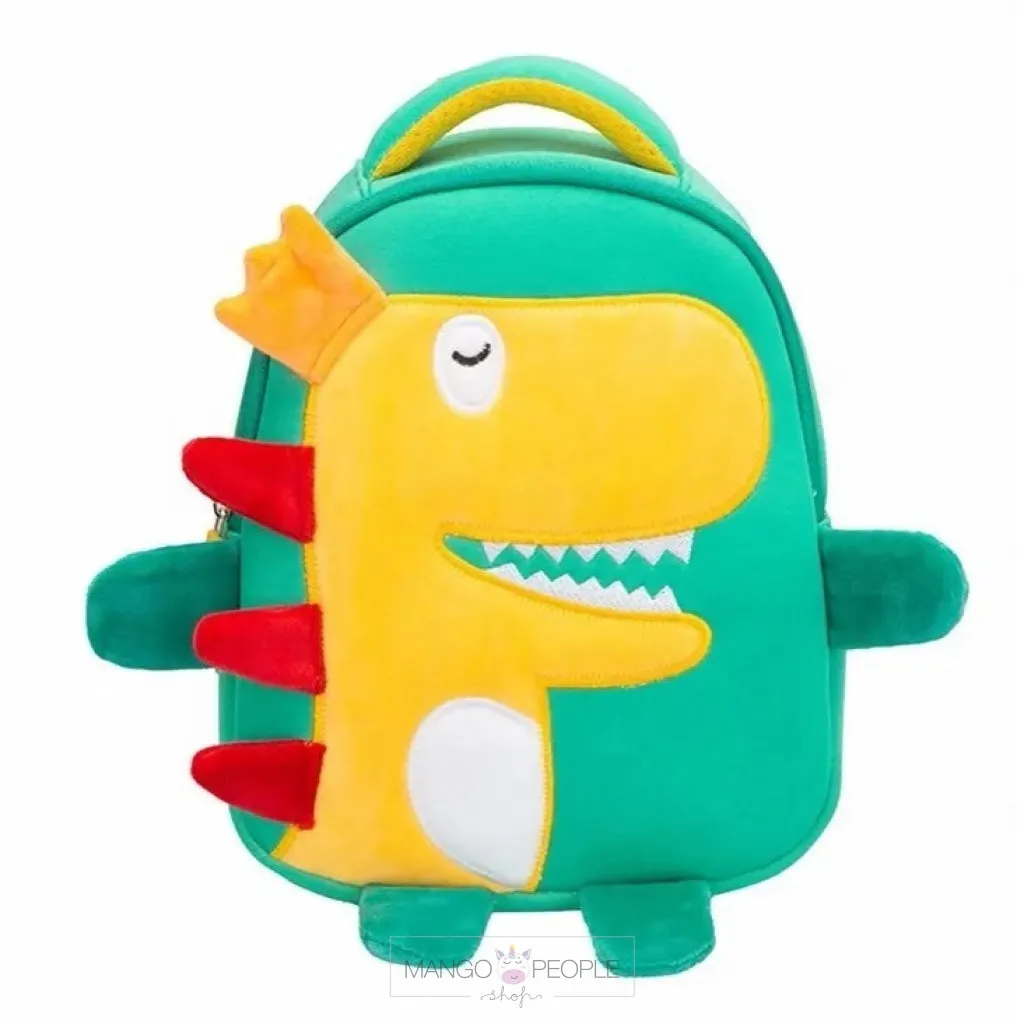 My Cute Dino Design Cartoon Backpack for Kids