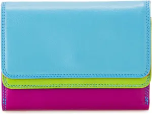 mywalit Double-Flap Wallet Leather Purse | 6 Credit Card Slots | ID Window, Coin Pockets & Pen | Liguria | Classy & Compact Accessory for Men & Women | Perfect for Everyday Use