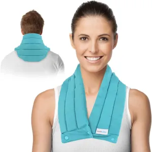 Neck Ice Pack Wrap for Cervical Pain and Cooling, 2 Hours Long Lasting Cold Ice Pack for Neck and Shoulders, Flexible Cold Pack for Hot Weather, Anxiety, Hot Flashes, Surgery, Swelling