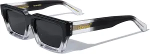 Non Polarized Acetate Sunglasses 148mm Frame with UV Protection Impact Resistant Nylon Lens Retro Shades Unisex
