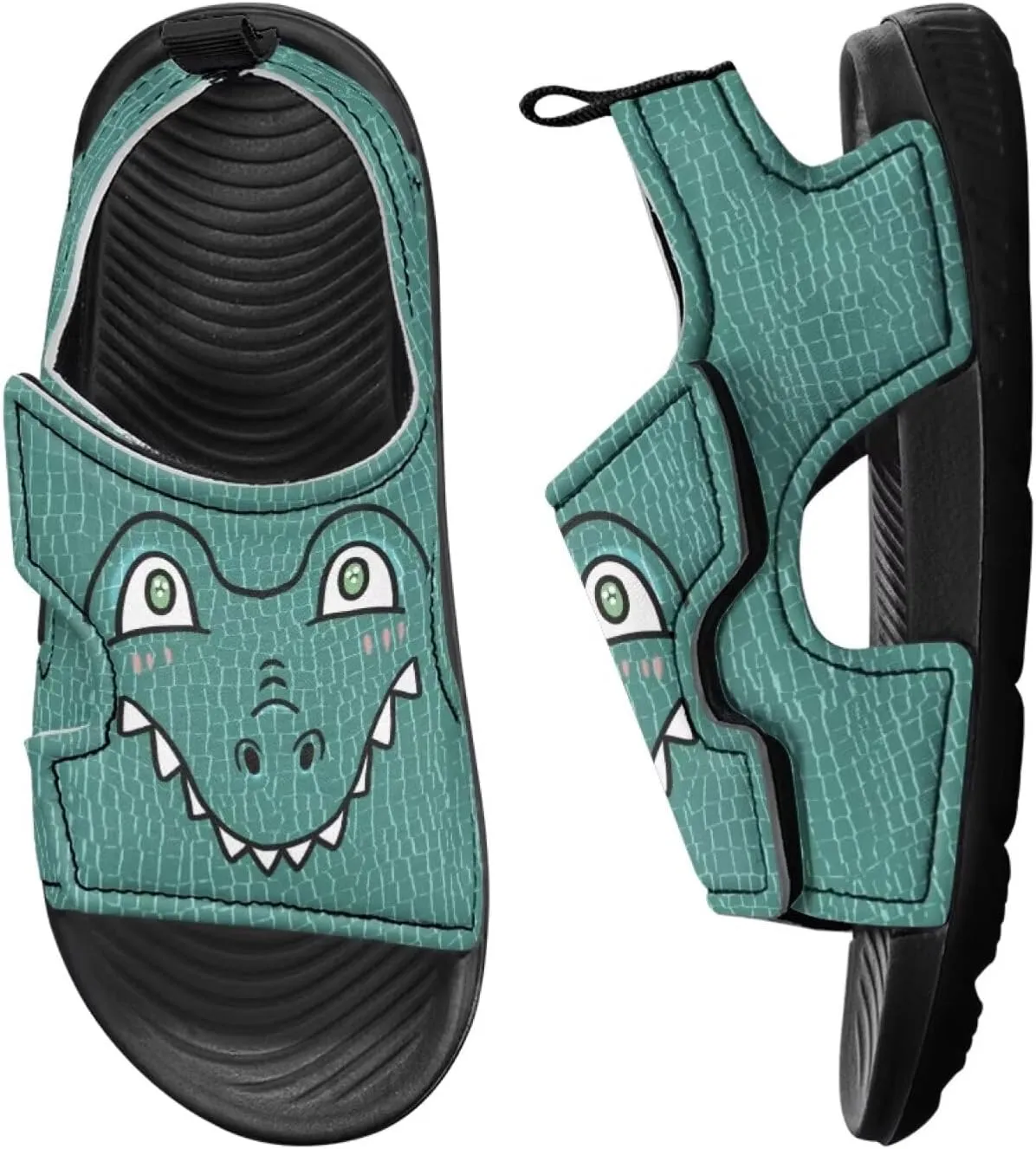 Nylon buckle Kids Cartoon Sandals for Boys Girls Suitable for Outdoor Play Walking Shoes