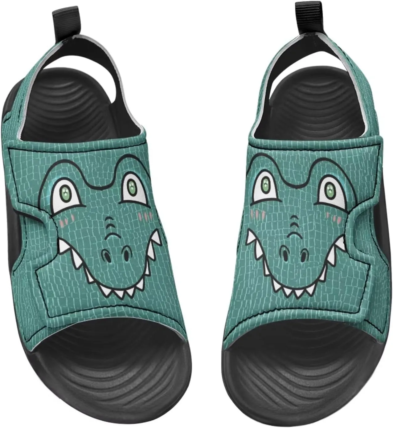 Nylon buckle Kids Cartoon Sandals for Boys Girls Suitable for Outdoor Play Walking Shoes