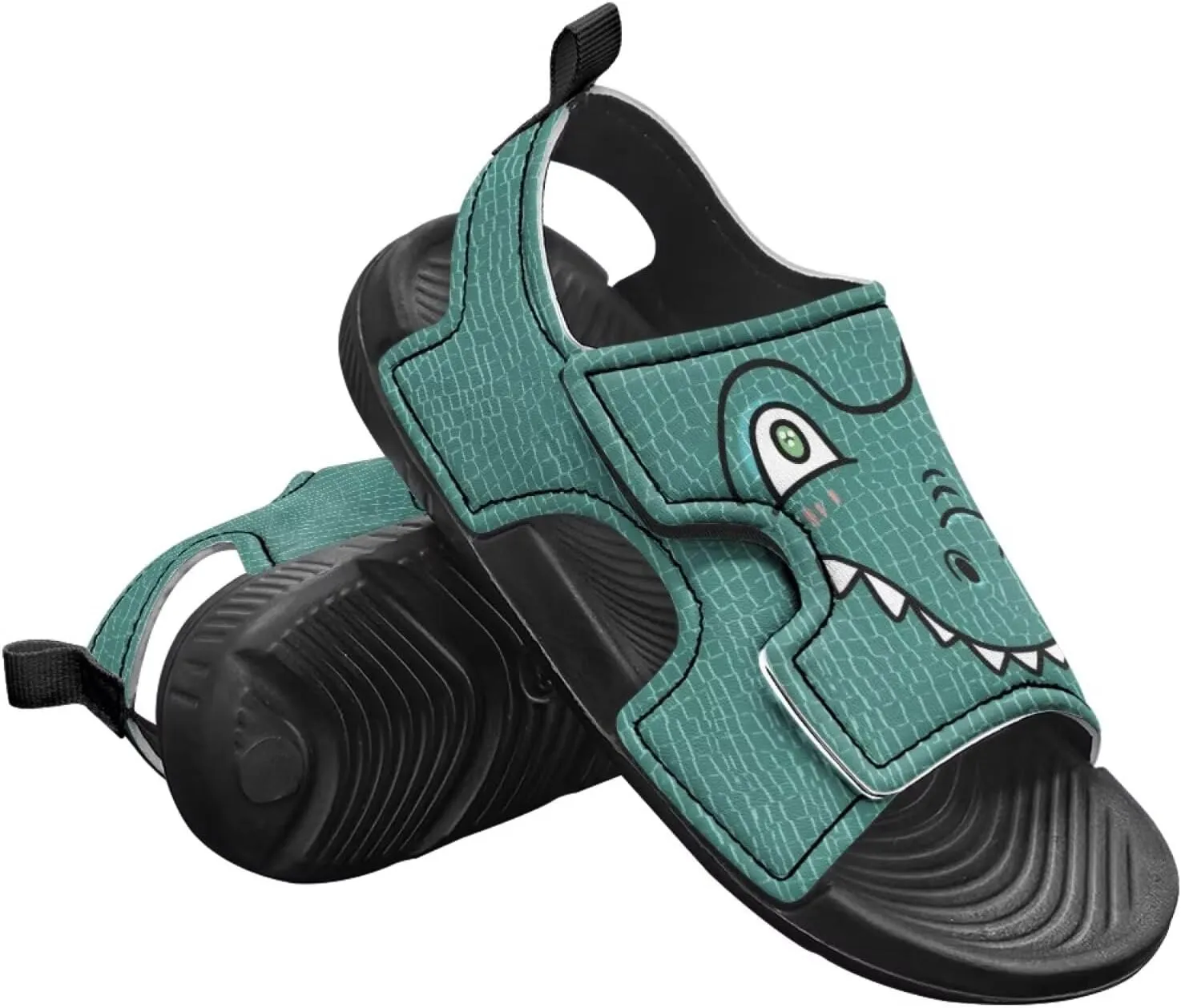 Nylon buckle Kids Cartoon Sandals for Boys Girls Suitable for Outdoor Play Walking Shoes