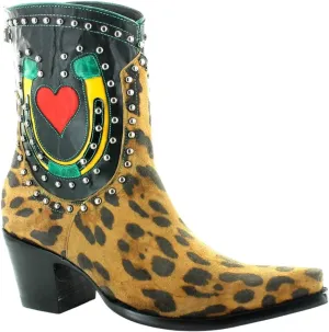 Old Gringo Double D Ranch Women's Jungle Jim Fashion Booties Snip Toe - Ddbl057-1