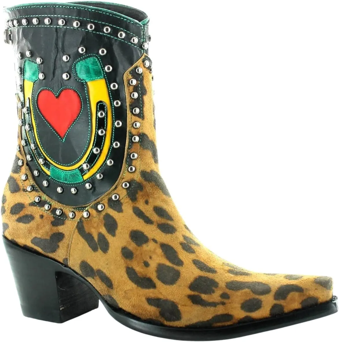 Old Gringo Double D Ranch Women's Jungle Jim Fashion Booties Snip Toe - Ddbl057-1
