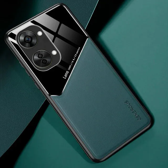 OnePlus Nord 3 Vintage Leather Magnetic Holder Case