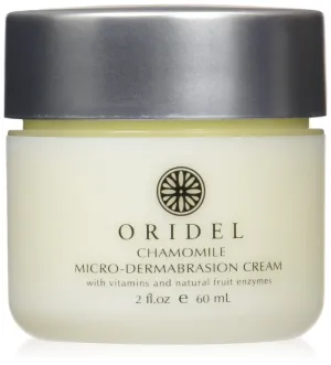 Oridel® Chamomile Paraben Free Microdermabrasion Cream (Facial Skin Care Scrub with Vitamins & Fruit Enzymes)