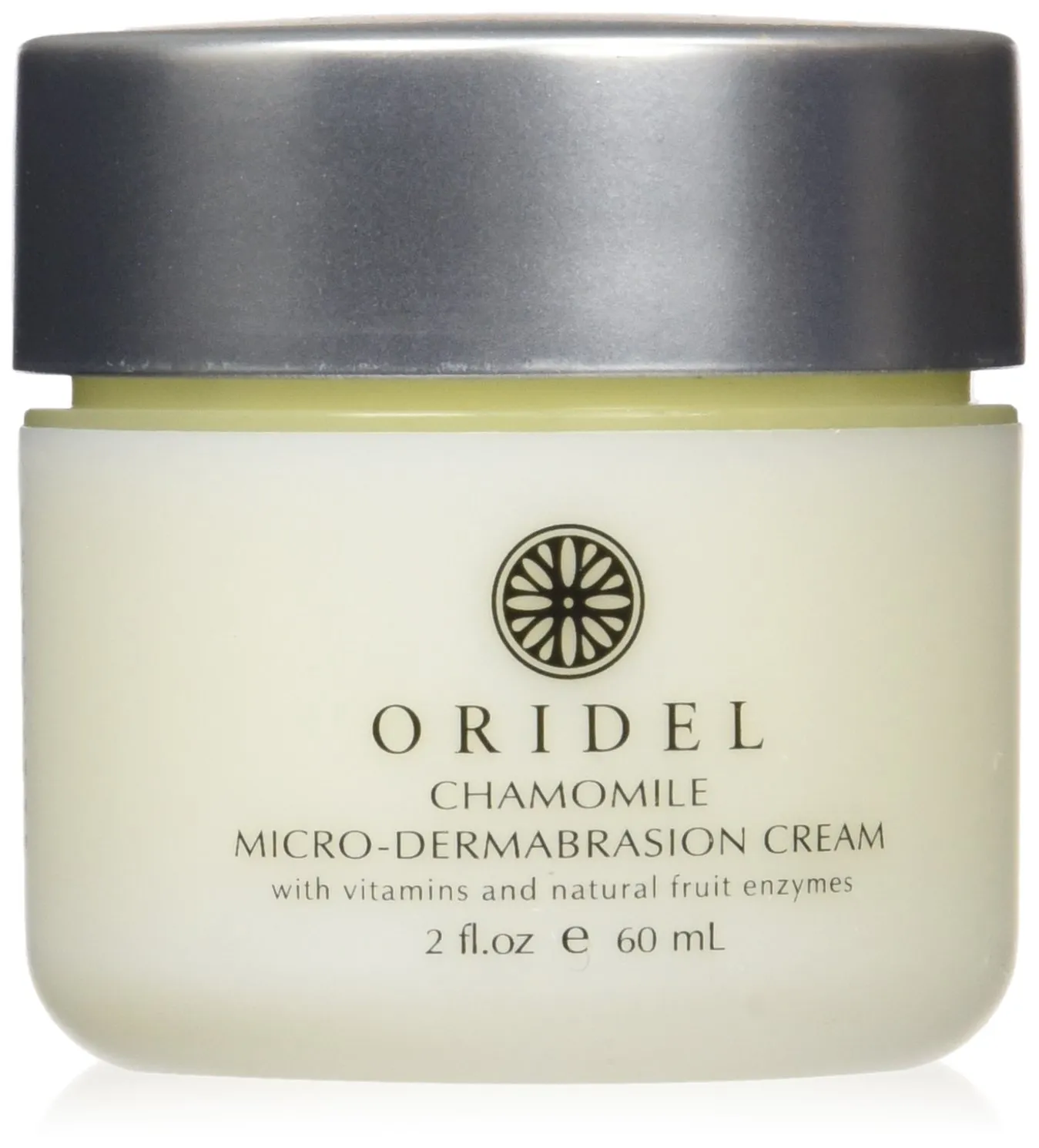 Oridel® Chamomile Paraben Free Microdermabrasion Cream (Facial Skin Care Scrub with Vitamins & Fruit Enzymes)