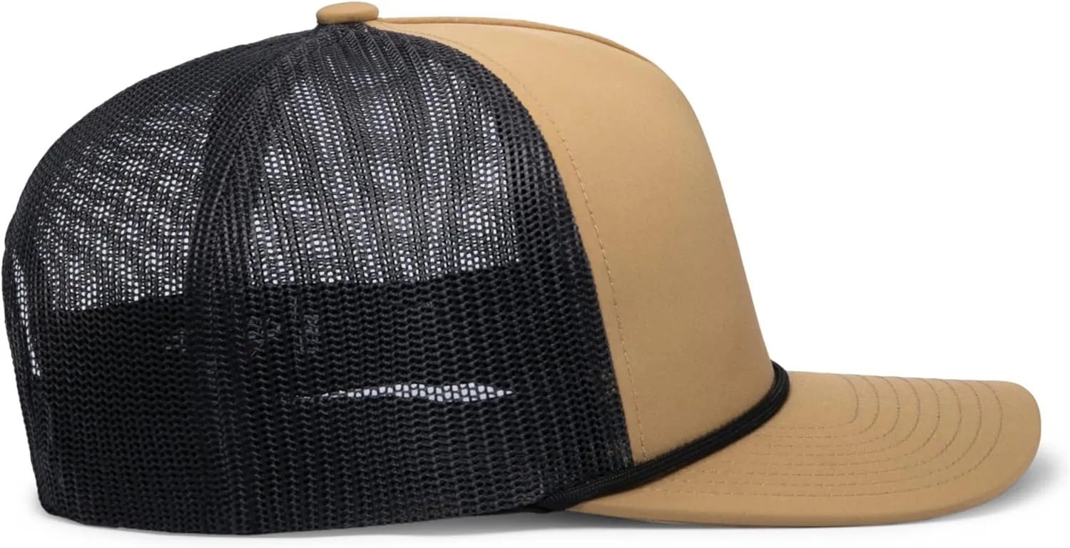 Pacific Headwear Weekender Trucker Cap-Stylish Rope Hat Design for Outdoor Adventures and Leisure Activities