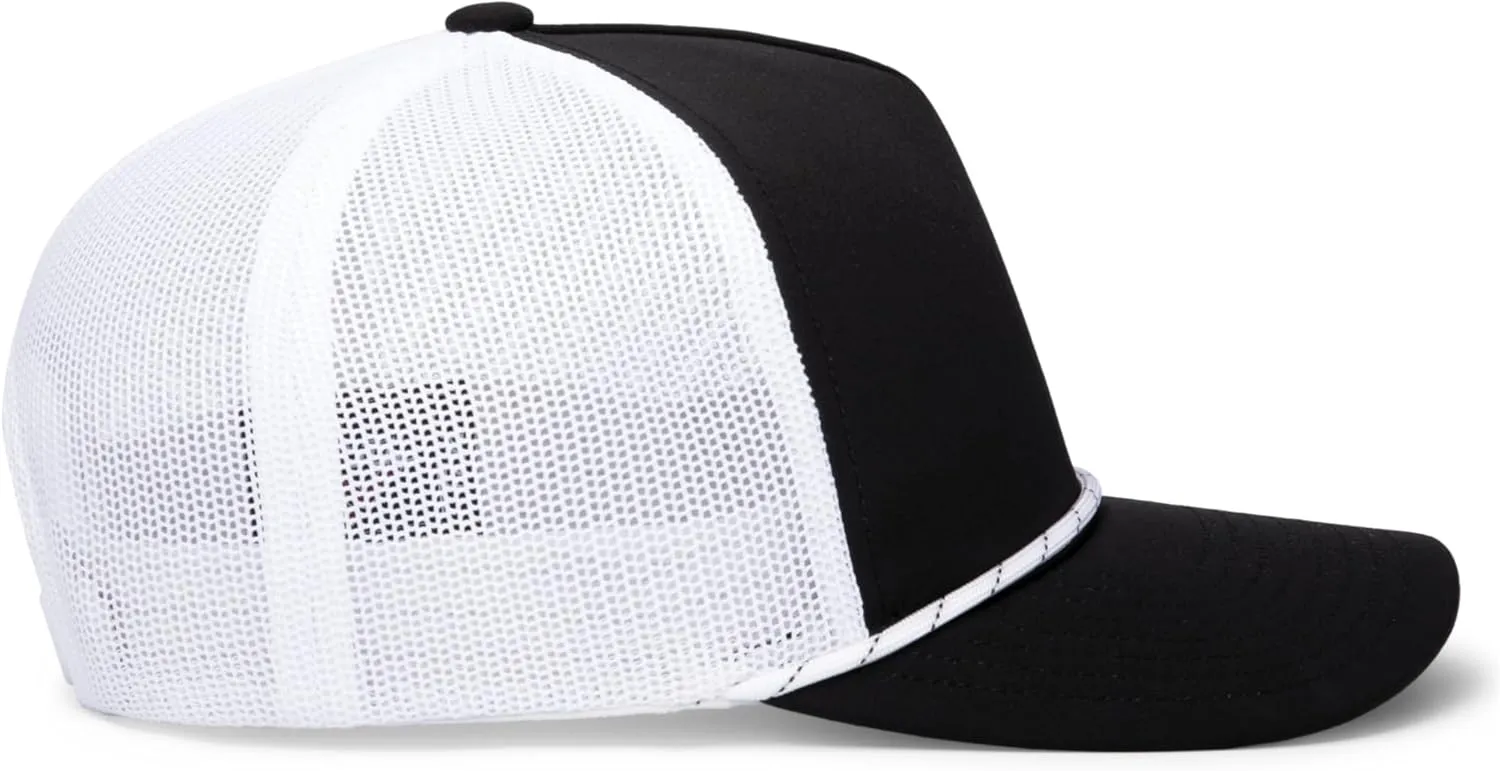 Pacific Headwear Weekender Trucker Cap-Stylish Rope Hat Design for Outdoor Adventures and Leisure Activities