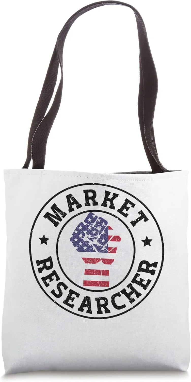 Patriotic 4th July Researcher Analyst Market Researcher Tote Bag