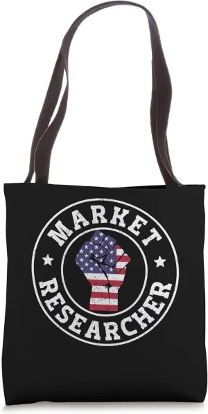 Patriotic 4th July Researcher Analyst Market Researcher Tote Bag