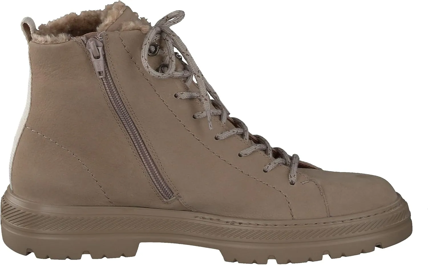 Paul Green Women Ankle Boots, Ladies Lace-up Ankle Boot,Warm Lined
