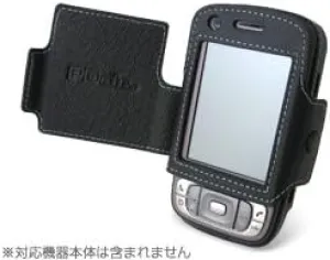 Pdair Leather CASE FOR Emonster S11Ht Side-opening Type Black palcs11htb/BL