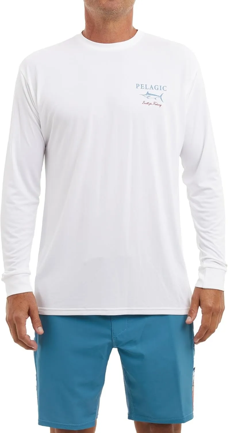 PELAGIC Apparel Men's Aquatek Marlin Made Fishing Shirt