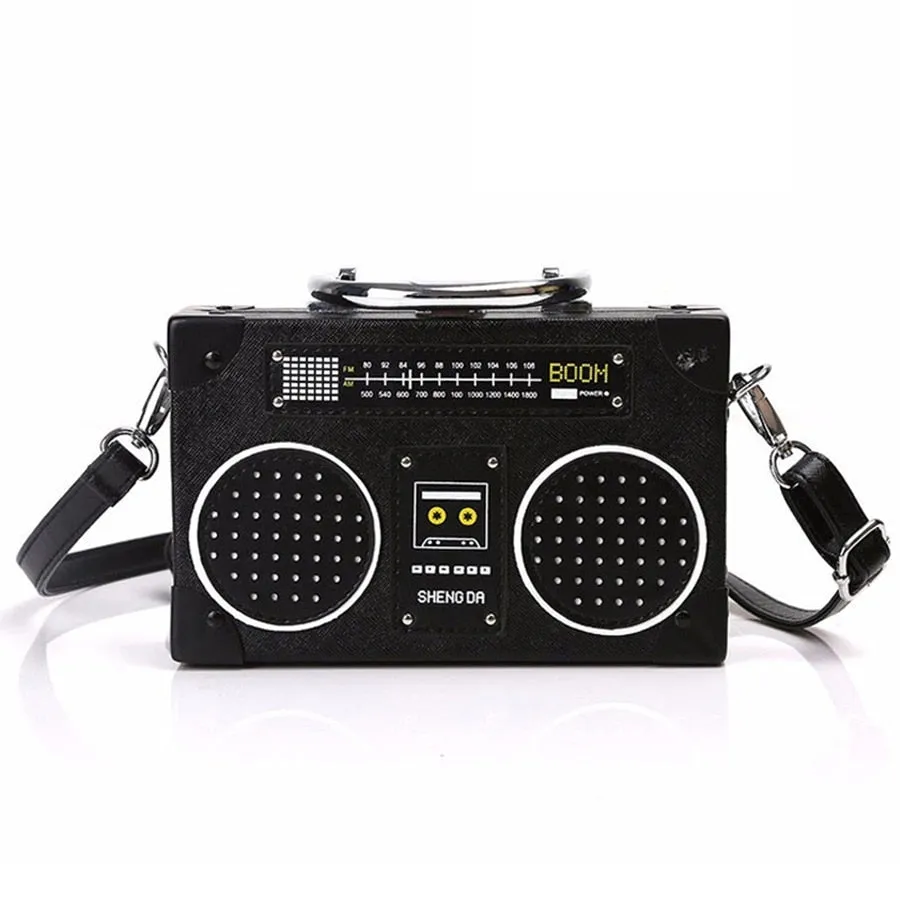 Personality Sequin Radio Style Crossbody Bags
