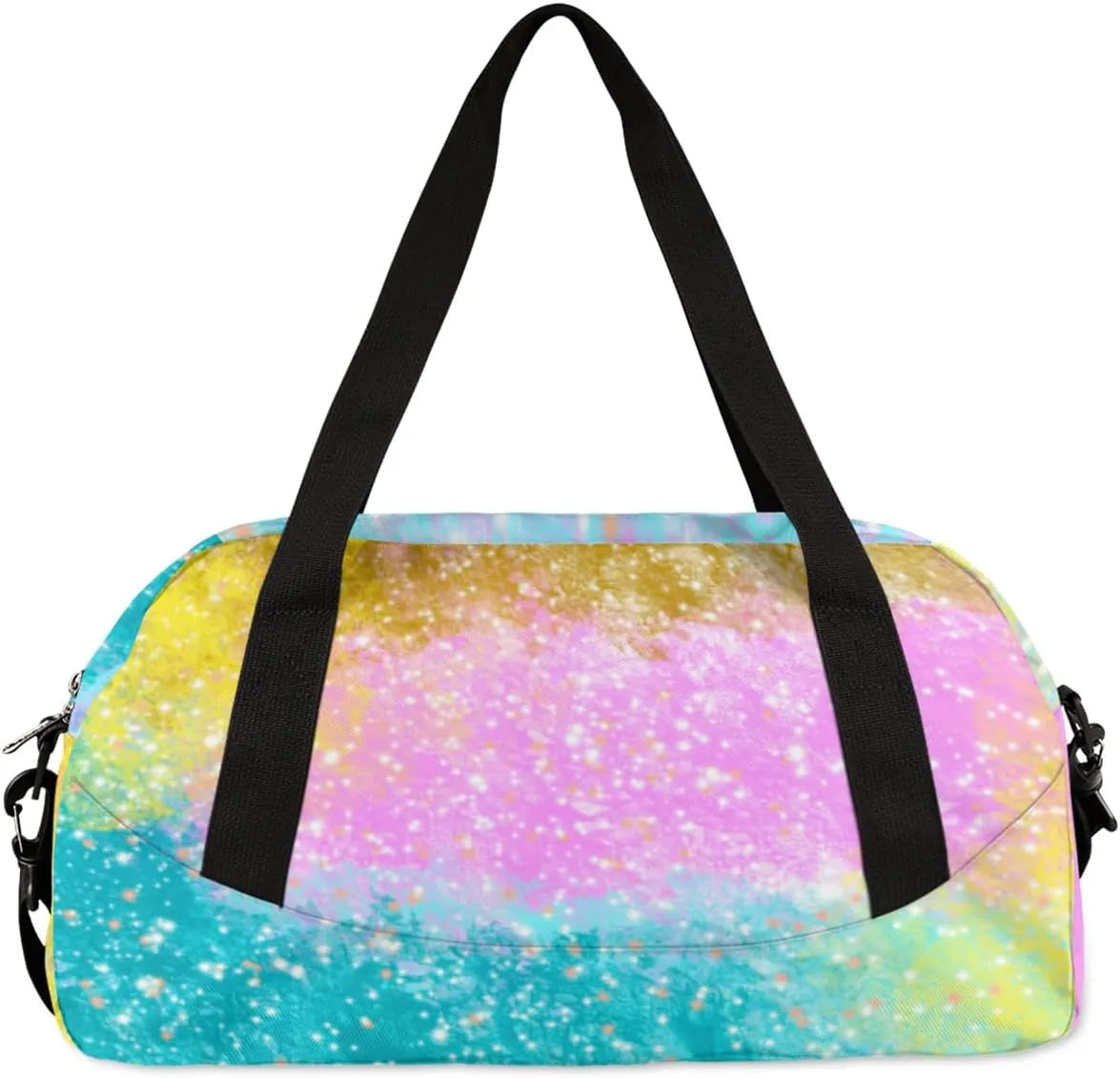 Personalized Ballet Duffle Bag for Girls, Teens Kids Overnight Travel Sleepover Bag Sports Gym Bags