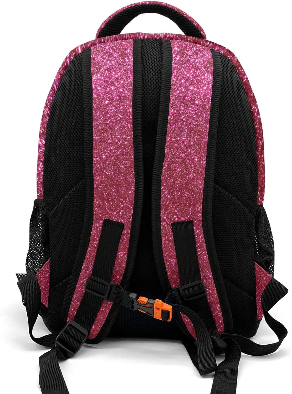 Personalized Cheerleader Backpack Casual Bag Daypack Laptop Bag for Family Party Gift Red Bling Print Simple Cheer