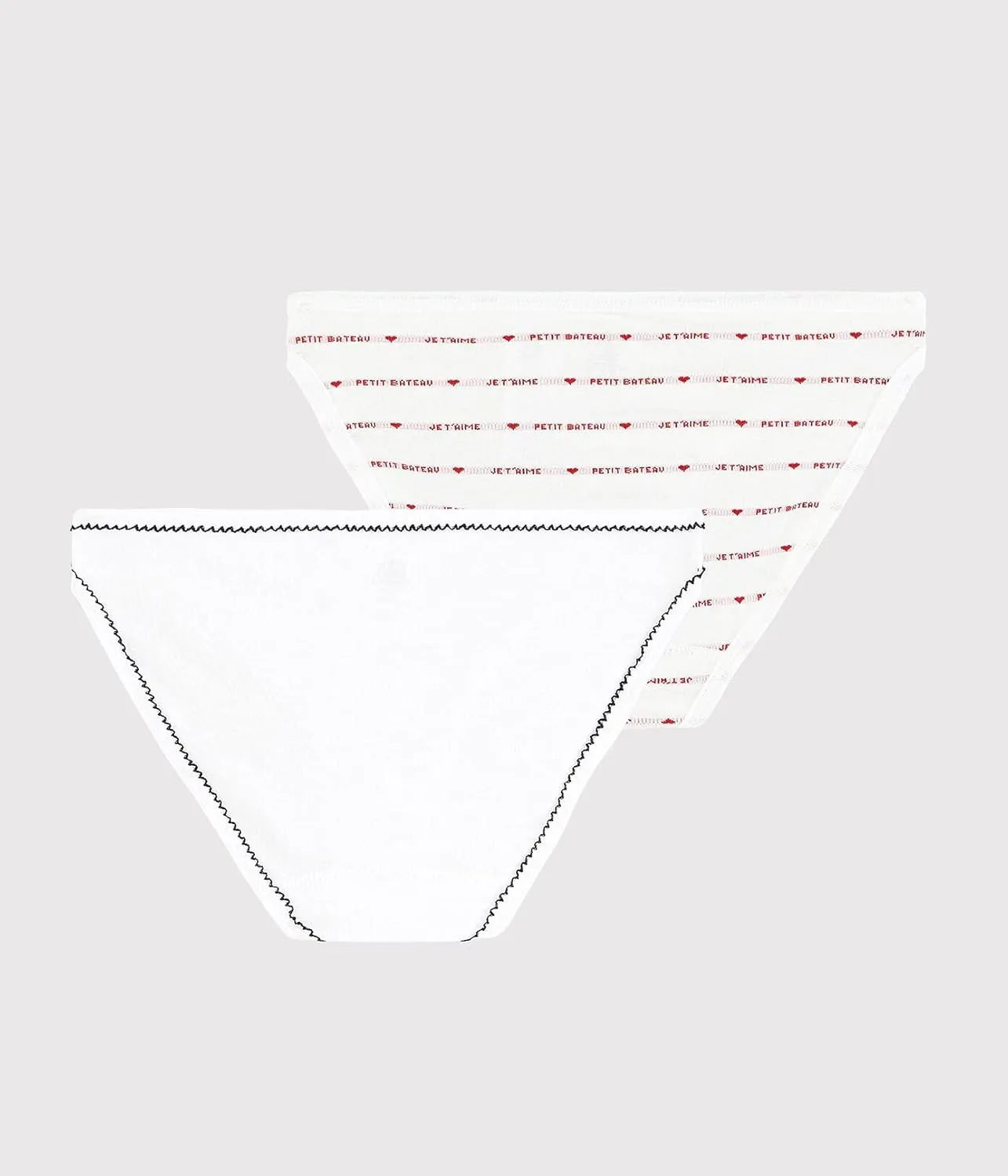 Petit Bateau WOMENS 2 PACK GIFT BOXED PANTIES STYLE A00LU SIZES XX-SMALL-LARGE