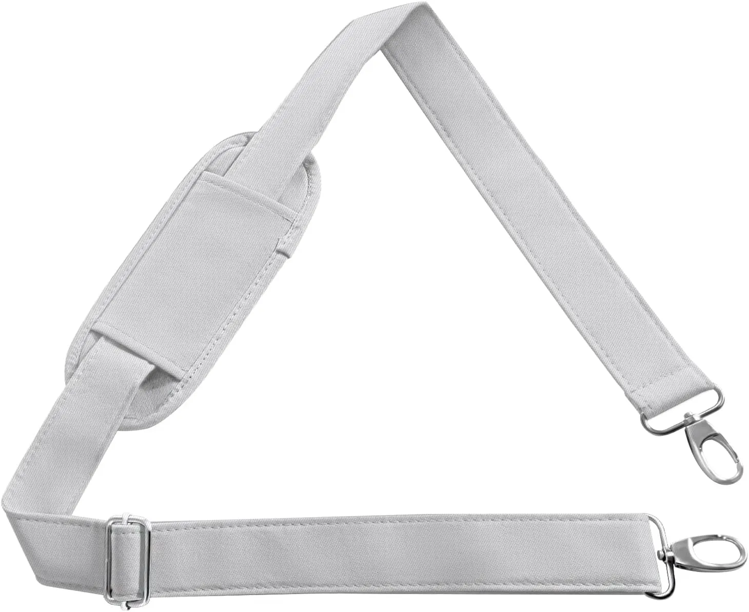 Pets Purse Shoulder Strap, Up to 44.8" Length General Strap with Metal Swivel Hooks, Made of Durable Oxford Cloth with Metal Swivel Hook, Suitable for Messenger Bags, Laptop Bags, Pet Bags
