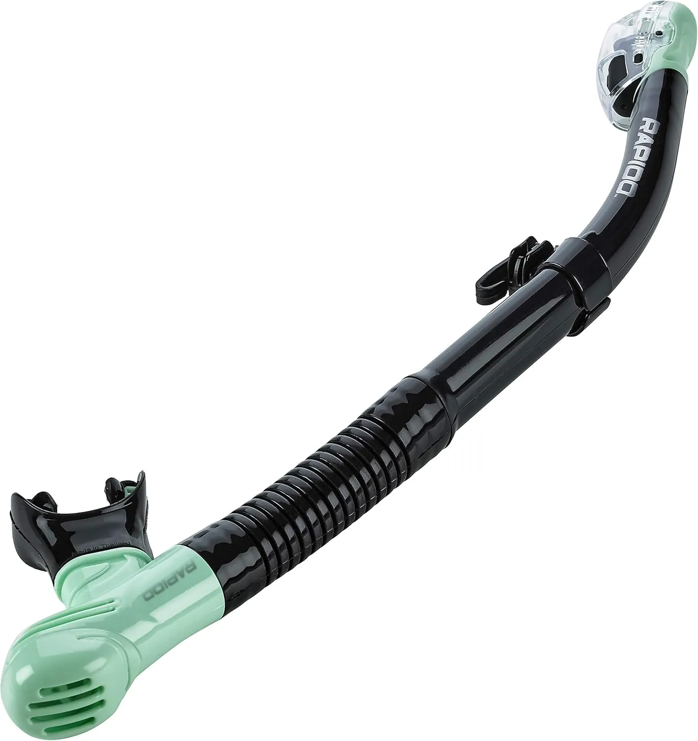 Phantom Aquatics Rapido Italian Design Superior Comfort Silicone Scuba Snorkel Mask Dry Snorkel Set with Snorkeling Gear Carry Bag - Great Travel Snorkel Set